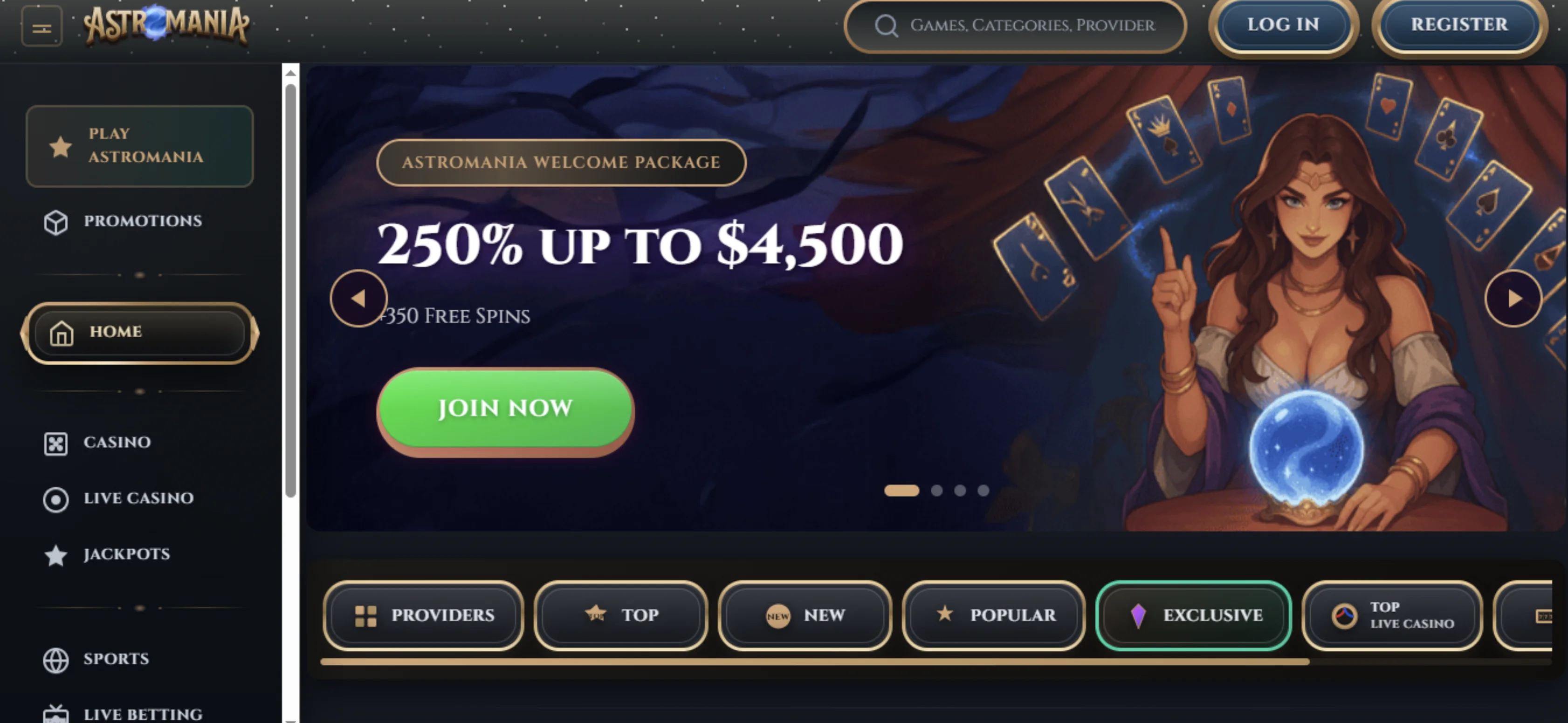 Astromania Casino